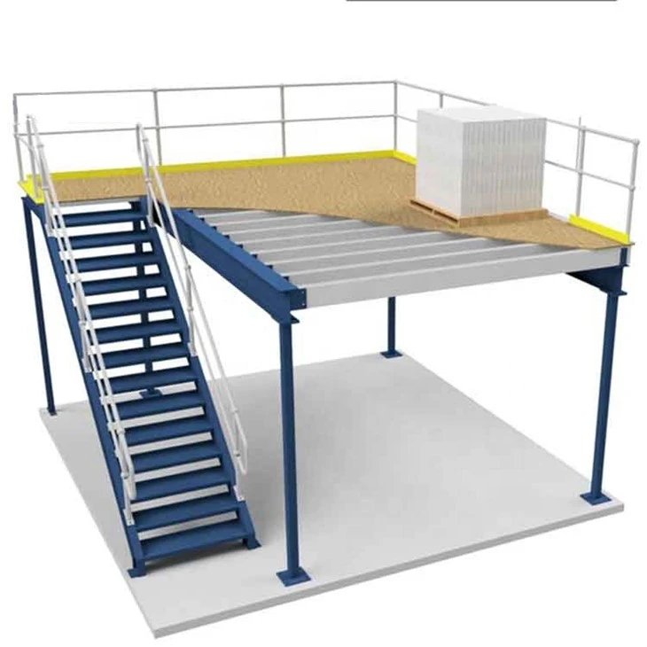Warehouse Steel Platform Floor Mezzanine Rack
